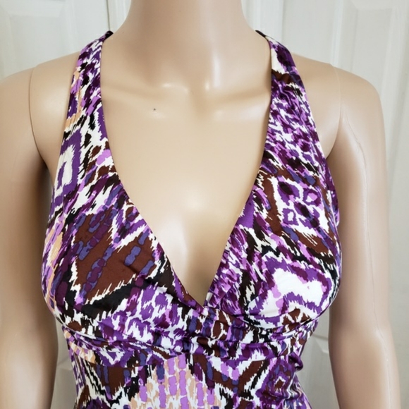 NEW! Speedo Geometric Print one-piece Swimsuit -10 - Picture 7 of 7